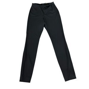 Ralph Lauren Women's Black Leggings Size S Casual Sleek Fit Zip‎ Detail